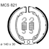 Bremsbacken mit Feder TRW Alternative: 7372055 passend für: Honda TRX, XBR, XLV