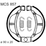 Bremsbacken mit Feder TRW Alternative: 7378532 passend für: Kawasaki KLX, KX