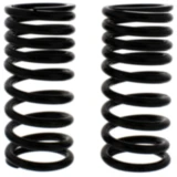 Ersatzfedern YSS schwarz für Stoßdämpfer 46-25-45-140