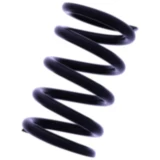 Feder Mono schwarz YSS 56-100-130 für Motorradfahrwerke