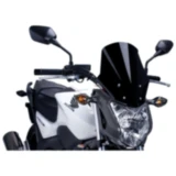 Racingscheibe Puig schwarz passend für: Honda NC