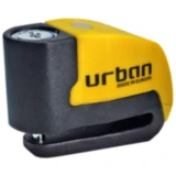 Bremsscheibenschloss gelb 6 mm mit Alarmfunktion Urban passend für: Honda CB, CBR, VT