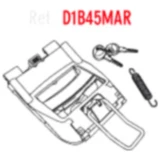 Schlosssatz für Shad Topcase SH40 SH45