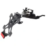 Nummernschildhalter Evotech schwarz passend für: Honda X - ADV