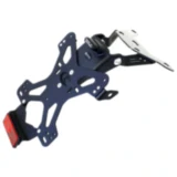 Nummernschildhalter Evotech schwarz für Motorräder 7742386