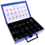 Sicherungssortiment TOP 18 für flachstecksicherungen