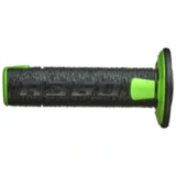 Griffgummi A360 schwarz/grün für Motorräder 22 / 26 mm