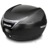 Topcase Carbon 34L Shad SH34 mit Trägerplatte