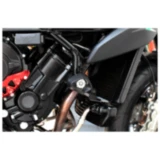 Anbausatz + Pad Evotech silber passend für: MV Agusta Brutale