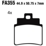 Bremsklotz Standard Scooter EBC passend für: Kymco Maxxer, MXU, Grand Dink