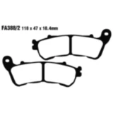 Bremsklotz Sinter HH EBC passend für: Honda GL 7370230