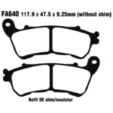 Bremsklötze Standard EBC für Motorräder 7320016