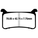 Bremsklotz Sinter GPFAX EBC Alternative: 7870178 passend für: Honda CB, CMX, VFR