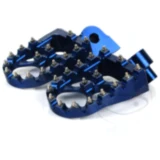 Fussrasten Satz blau Accossato Motocross passend für: Yamaha YZ