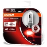 H4 12V60/55W Osram Duo Night Breaker Silver Halogenlampe