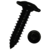 Blechschraube mit Bund 3.9X13 Torx schwarz Verzinkt