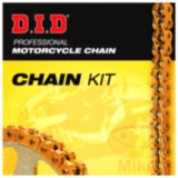 Kettensatz DID X-Ringkette 428VX offen für Yamaha DT125 91-06