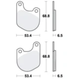 Bremsklotz Standard TRW für Motorräder 7872286