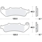 Bremsklotz Sinter vorne TRW Alternative: 7328990 passend für: Honda CBR