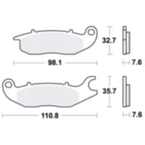 Bremsklotz Standard TRW Alternative: 7320492 passend für: Honda CBR, MSX, ANF