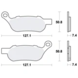 Bremsklötze Sinter für TRW 7875107