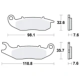 Bremsklotz Standard TRW Alternative: 7320000 passend für: AJP PR3, PR4, PR5