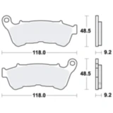 Bremsklötze Sinter vorne TRW Alternative: 7370106 für: Yamaha
