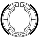 Bremsbacken ohne Feder TRW passend für: SYM Symphony, Jet14, X - Pro, Polaris Outlaw, Sportsman, Predator