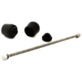 Sturzpad für Hinterachse Evotech schwarz