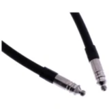 Stahlflex Leitung 110 cm im Retro Style für Motorräder