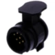 Miniadapter 13/7-polig für Motorräder 12V JMP_0