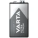 VARTA 9V Blockbatterie Ultra Lithium-Ionen für professionelle A