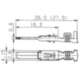 Flachstecker KOSTAL 2.8 mm für Crimpverbinder_0