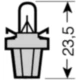 Lampe 24V1.2W B8.5D Osram JMP 1590323_0