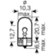 Lampe 12V5W W2. 1X9. 5D Osram Ultra Life JMP 1ST1590197 passend