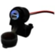 Doppel-USB Steckdose für Motorräder mit Quick Charge 3.0_1
