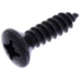 Blechschraube 4.8x19 schwarz für Motorräder_0
