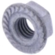 Sperrzahnmutter verzinkt M6 - Packung mit 5 Stück_0