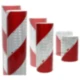 Reflektierende Warnmarkierung 140MMX9M ROL links + rechts rot/w