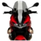 Touringscheibe Puig rauchgrau passend für: Moto Guzzi V100_2