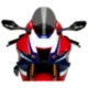 Scheibe R - Racing Puig rauchgrau passend für: Honda CBR 774292