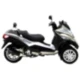 Schalldämpfer SBK Nero Slip On passend für: Piaggio MP3_1