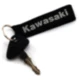 Schlüsselanhänger schwarz passend für: Kawasaki_0