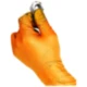 Einmalhandschuhe Grippaz NBR orange Größe M, 50 Stück_1