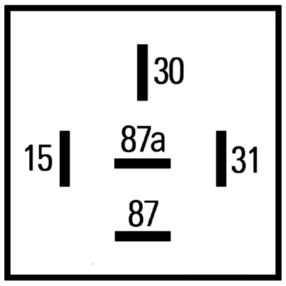 Multifunktionsrelais 5-polig, 12 V für Motorräder_0