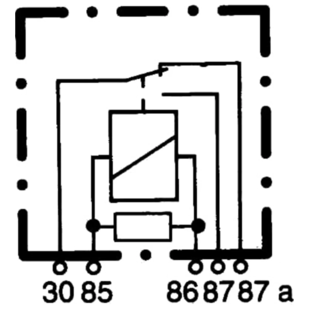 Umschaltrelais 5-polig 12V_0