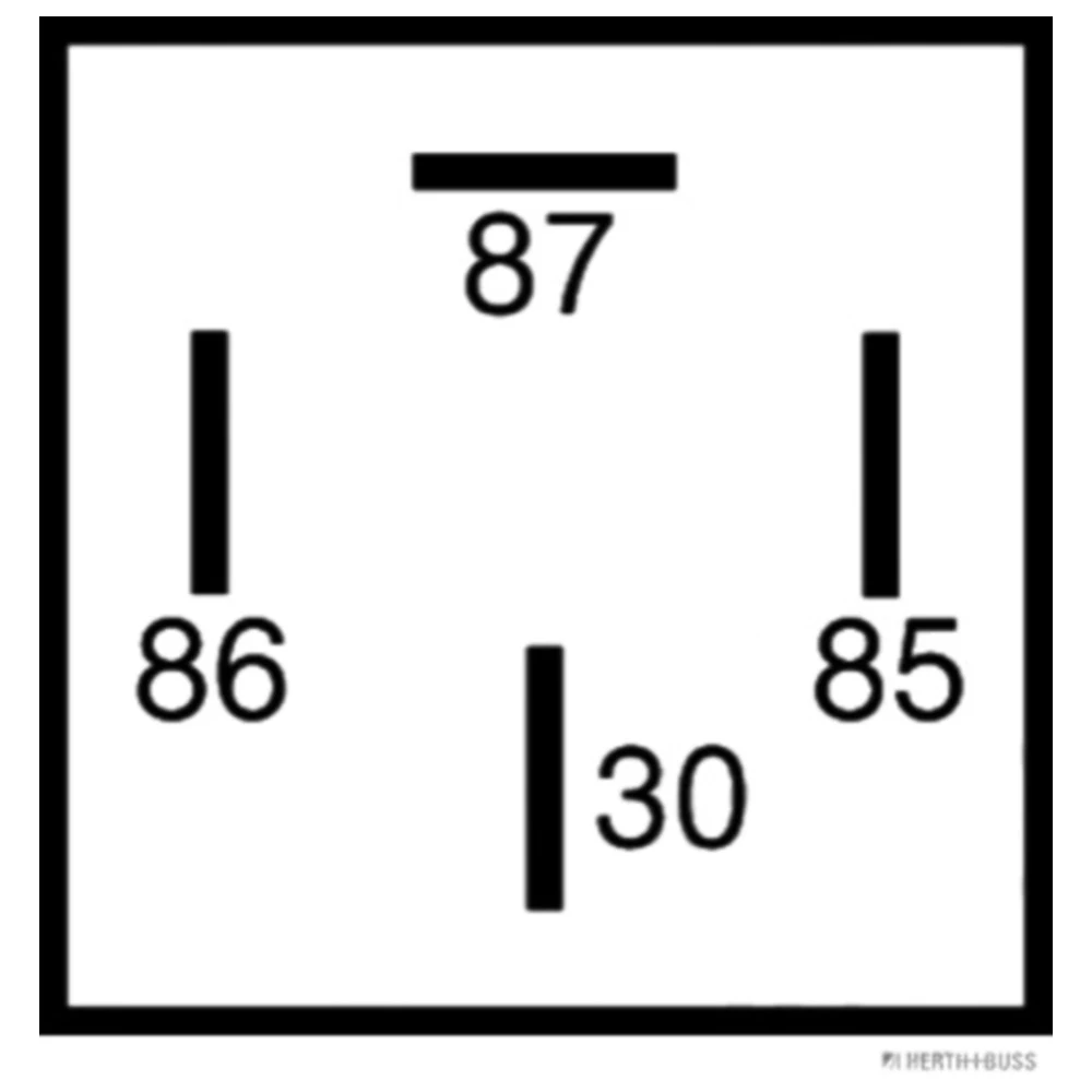 Multifunktionsrelais 4-polig, 12 V mit Widerstand_0