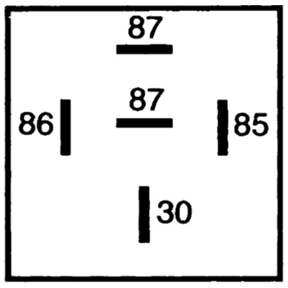 Schließerrelais 12V 40A 5-polig mit Halter+DIODE_0