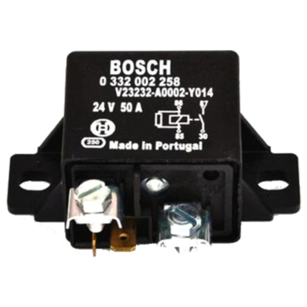 Bosch 24V 50A Hochleistungs-Schließerrelais mit Halter_0