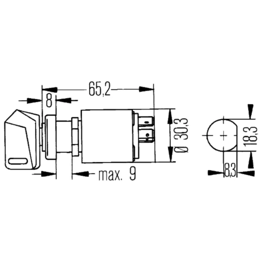 Zündschalter für Motorräder_0